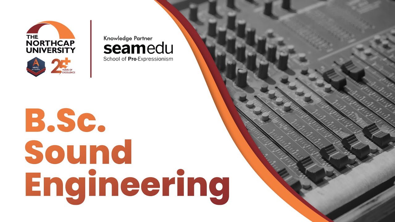 Master the Art of Sound Engineering | Sound Engineering Program by NCU and Seamedu