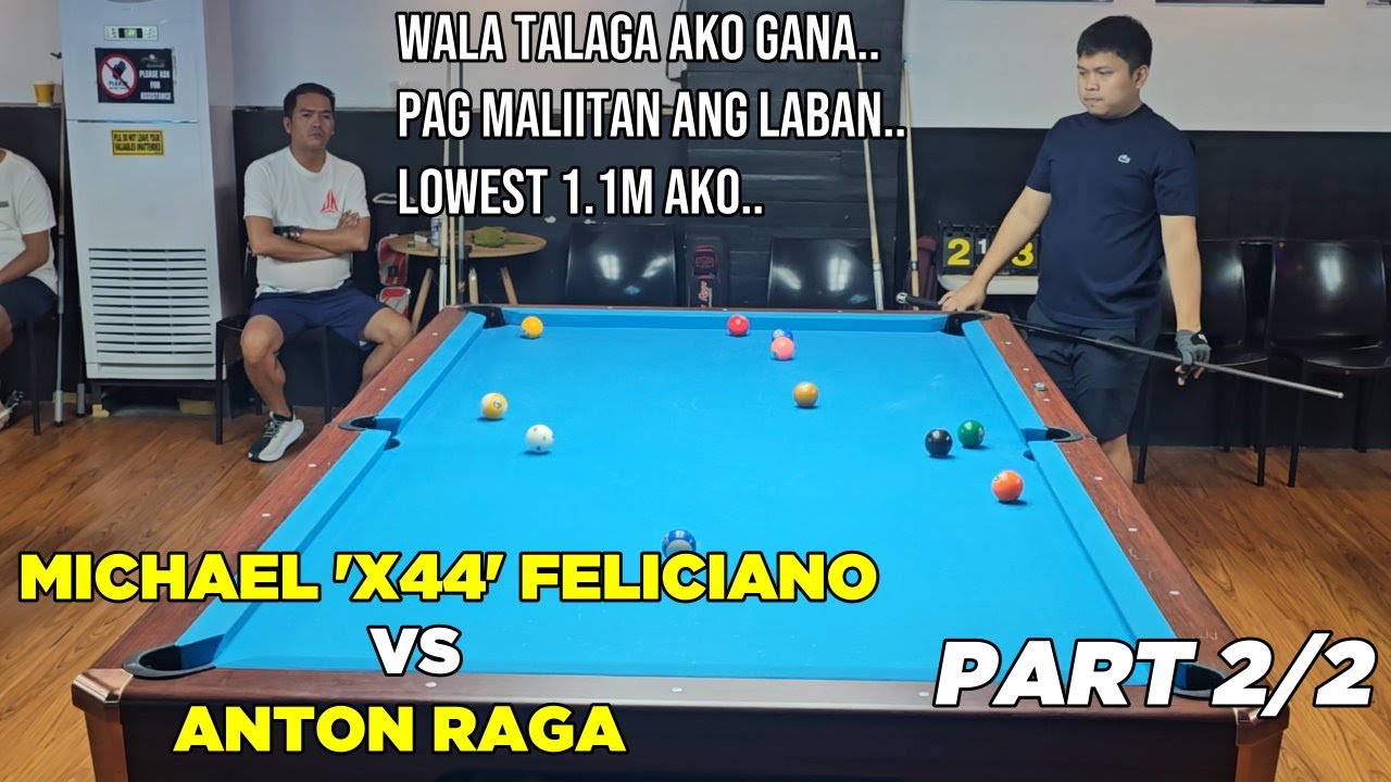 2/2 MICHAEL FELICIANO VS ANTON ARAGA (RACE16) 3CUSHION PACO MANILA