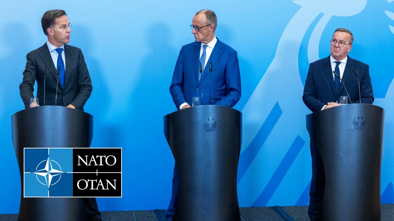 NATO Secretary General with the Chancellor, and the Minister of Defence of Germany 🇩🇪, 01 JUL 2026