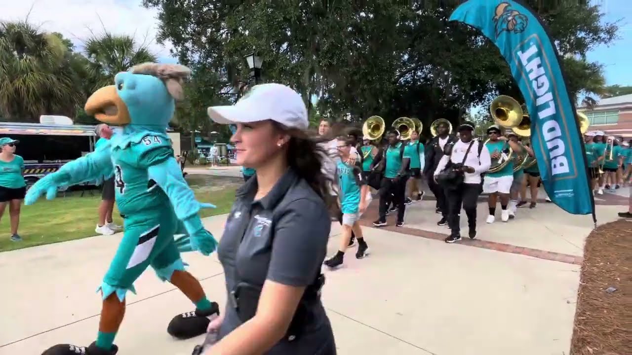 Coastal Carolina chant walk 9-9-23