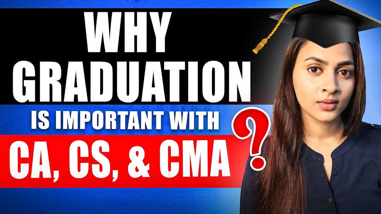 Why Graduation is Important with CA CS CMA ? | Career Tips | Azfar Khan