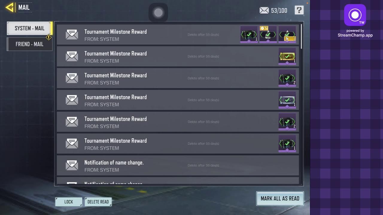 Broadcast powered by StreamChamp