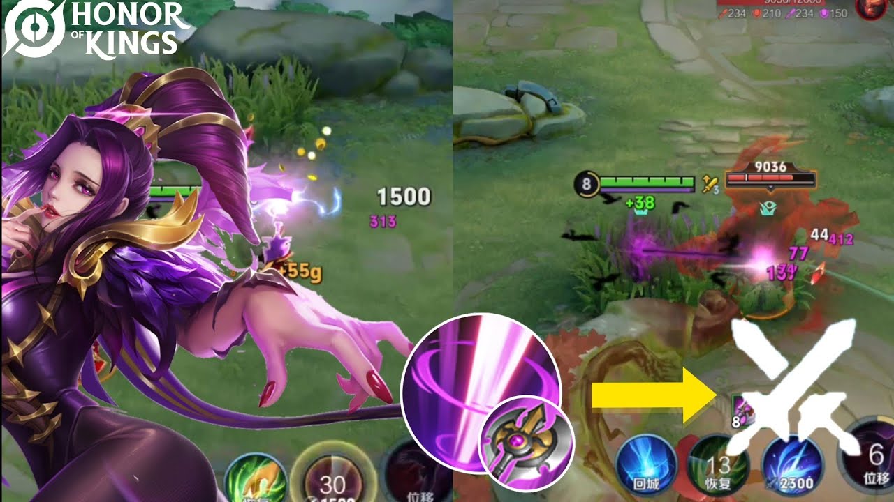 Mi Yue Clash Lane but with SMITE spell —Full build| MVP Gameplay| Honor of Kings
