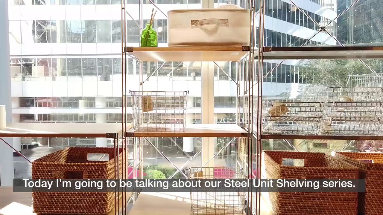 【MUJI】Stainless Steel Unit Shelving