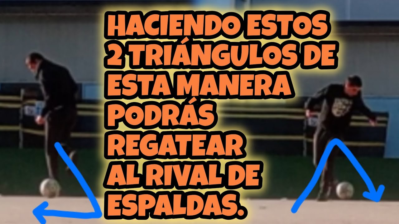 REGATE TRIANGULO DE ESPALDAS +TRIANGULO paso a paso | RFUTC