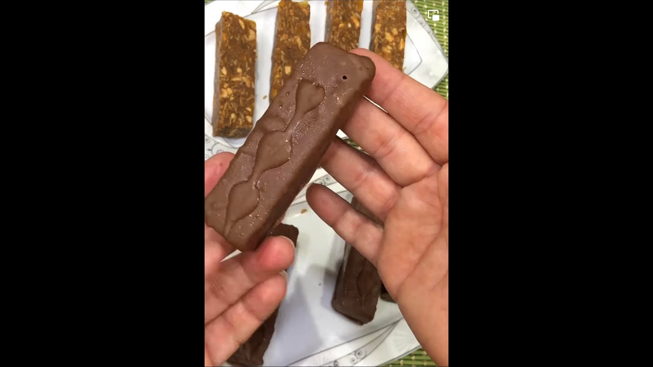 بار الطاقه 💪💪 كوب شوفان و كوب تمر 🥛 هتعملي ألذ حلويات بدون سكر و صحية جدا 👌💯