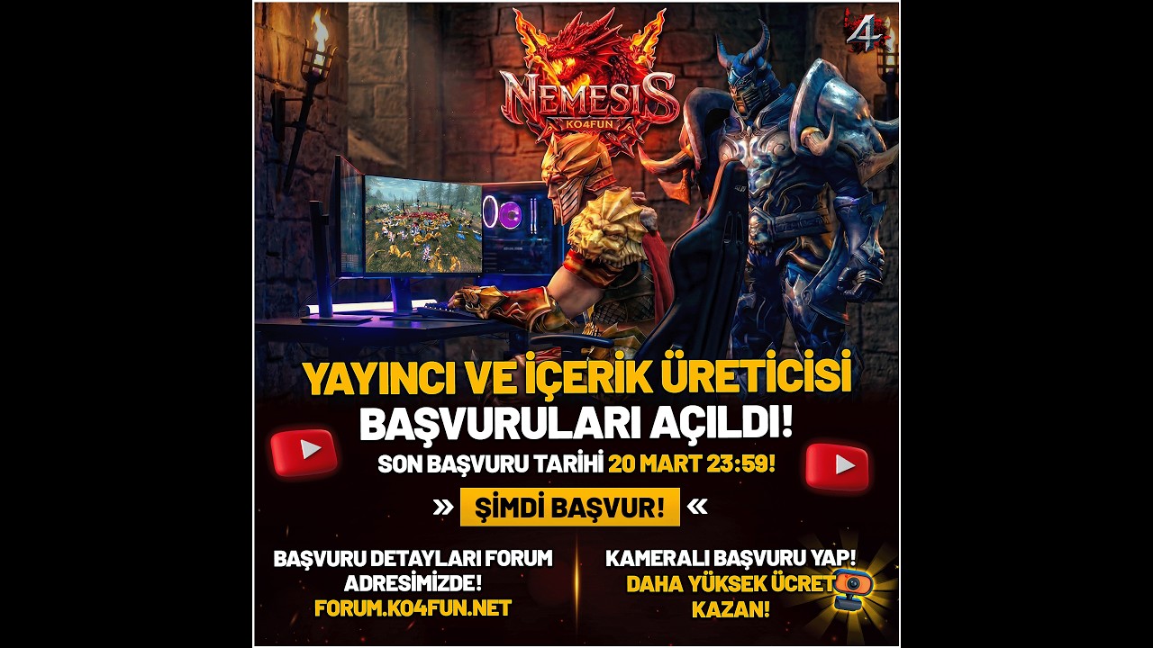🏆KO4FUN🏆20 MART ACADEMY 21:00🏆🚀 #KO4FUN #knightonline