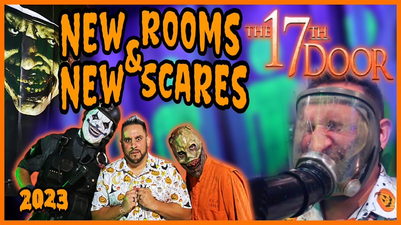 SCARIEST HAUNT EVER! | The 17th Door 2023 WALKTHROUGH | POV & Face/Multi Cam