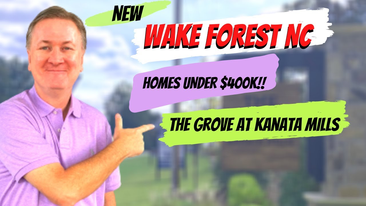 Wake Forest NC's BEST Kept Secret for Homes Under $400K