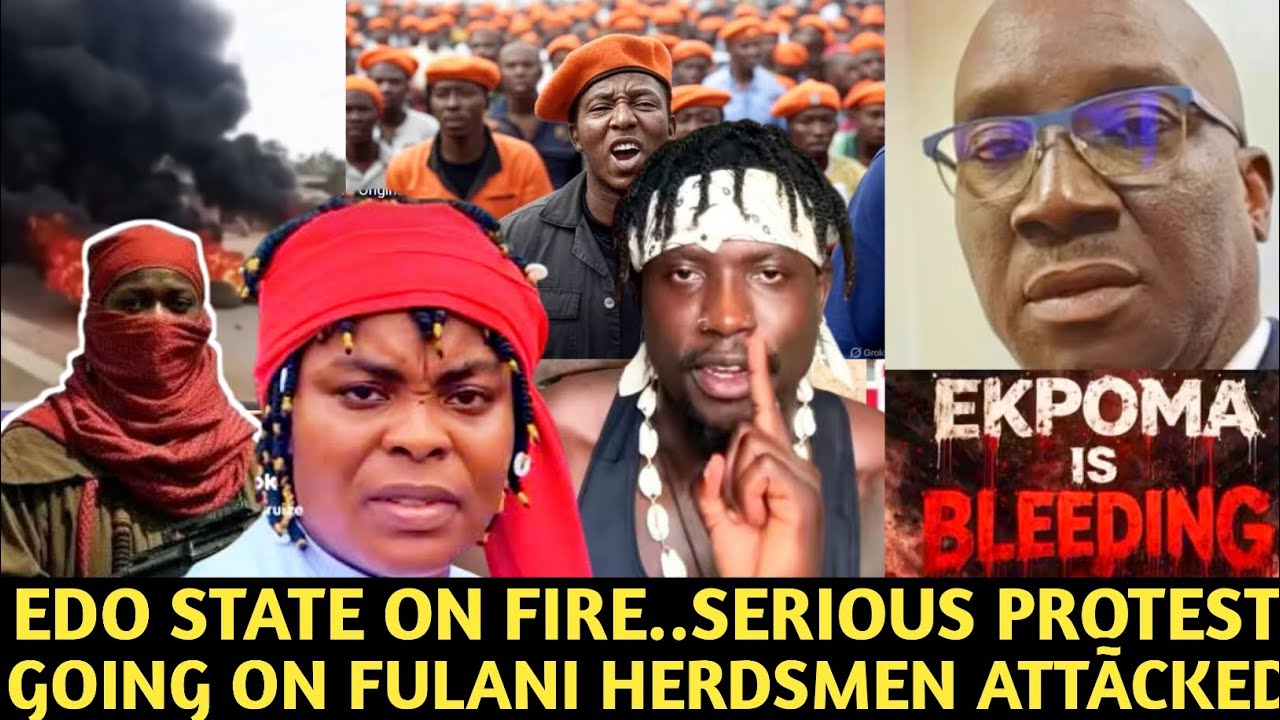 EDO STATE ON F1RE 🔥 SERI0US PR0TEST OVER THE K1LL1NGS BY K1DNÃPPERS IN EKPOMA | WÃR LOADING!!!