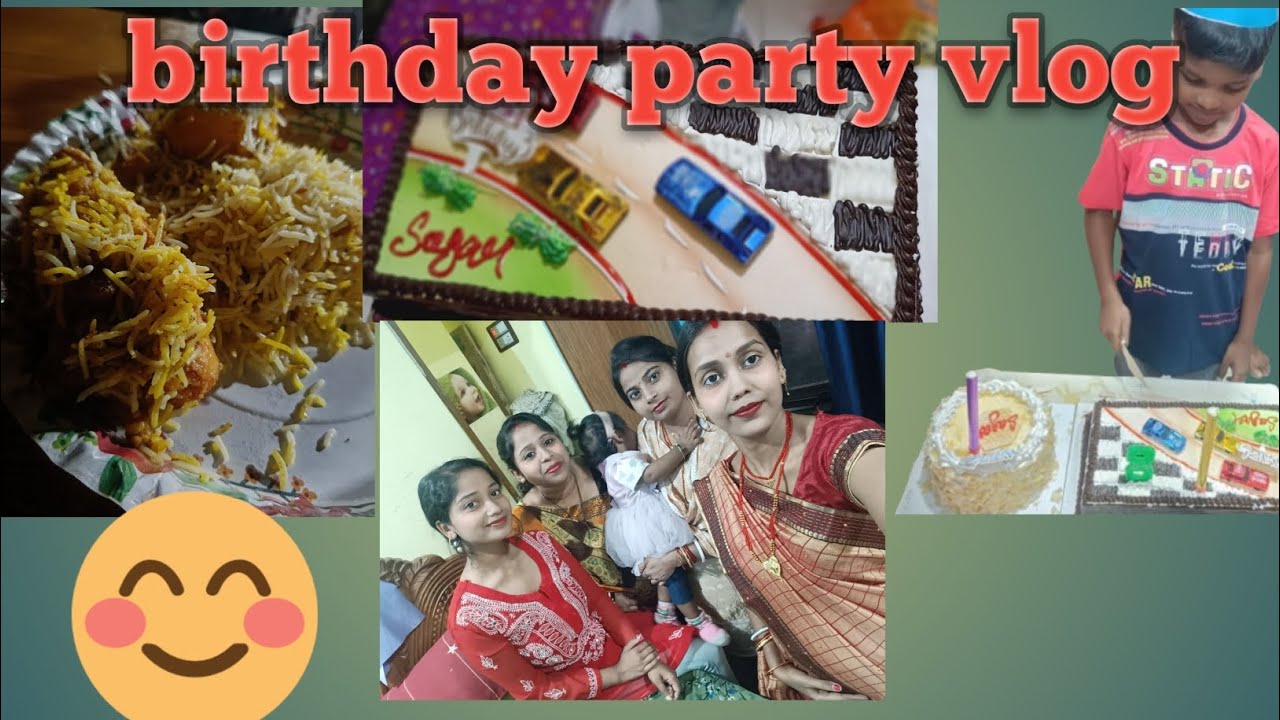 Birthday party vlog please frend mujhe saport kijiye 🙏🙏👍😊🥰