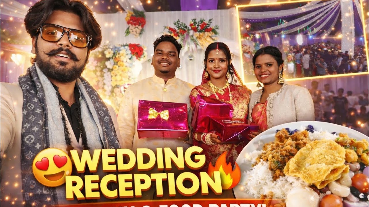 Friend Ki Shaadi Mein Humne Kiya Full Dhamaka 🔥 Reception Vlog | Alius weds Mikky♾️ #love #marriage