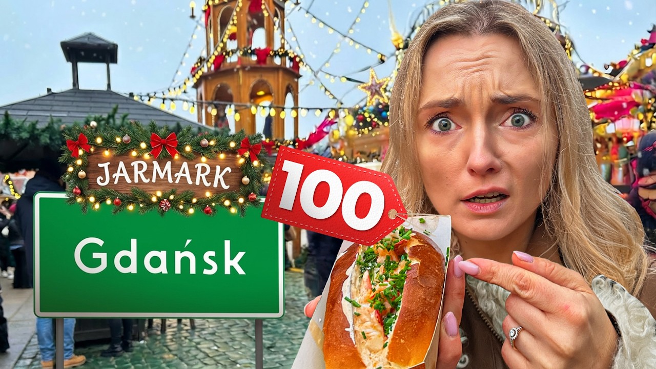 100 ZŁ ZA KANAPKĘ NA JARMARKU W GDAŃSKU! | Check In
