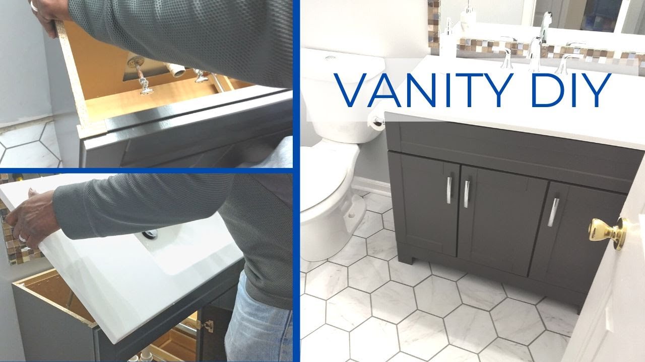 How to Select and Install Small Bathroom Vanity DIY