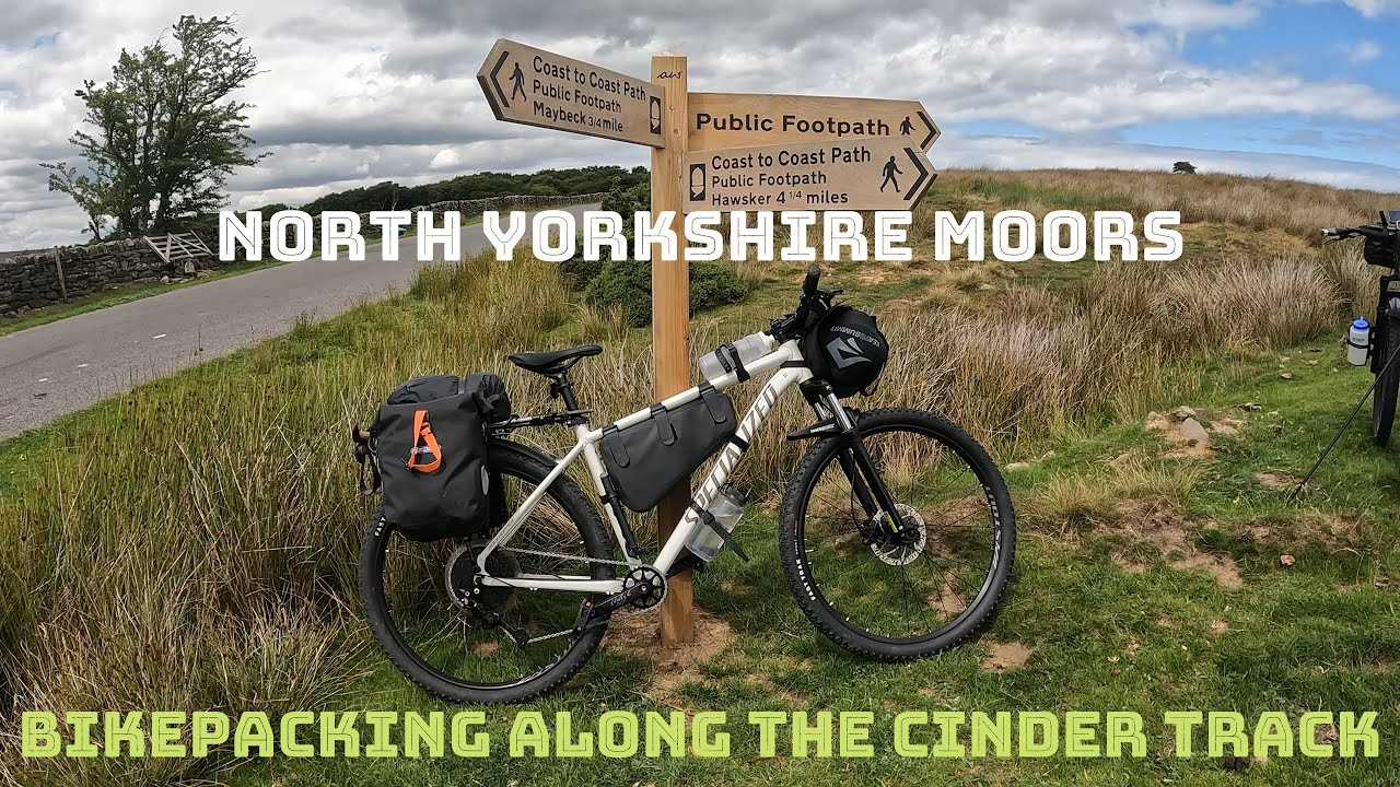 Bikepacking Across The North Yorkshire Moors | The Cinder Track | Camping | Whitby | Scarborough