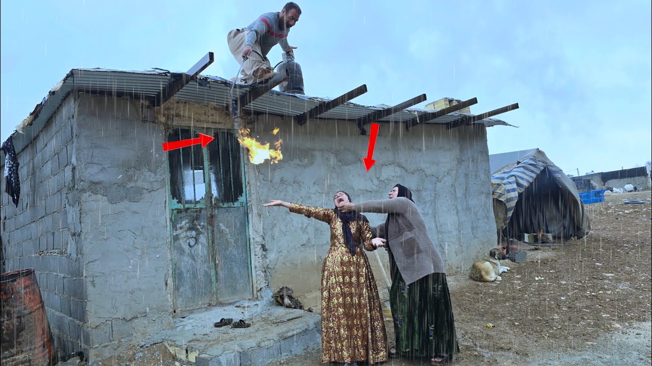 terrible storm: evil second wife's sinister plot against  first wife,  witch husband!