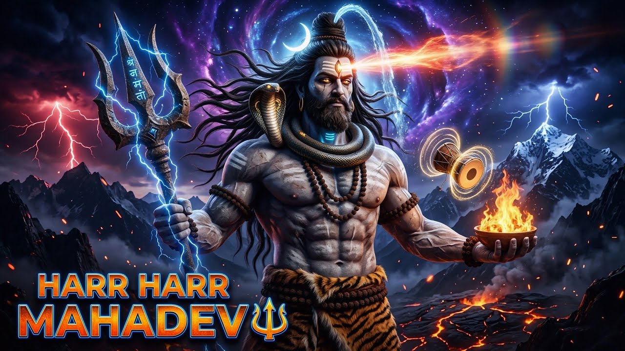 महाकाल का धमाकेदार रैप | Har Har Mahadev Rap 🔱🔥 | Tere Bhai Special