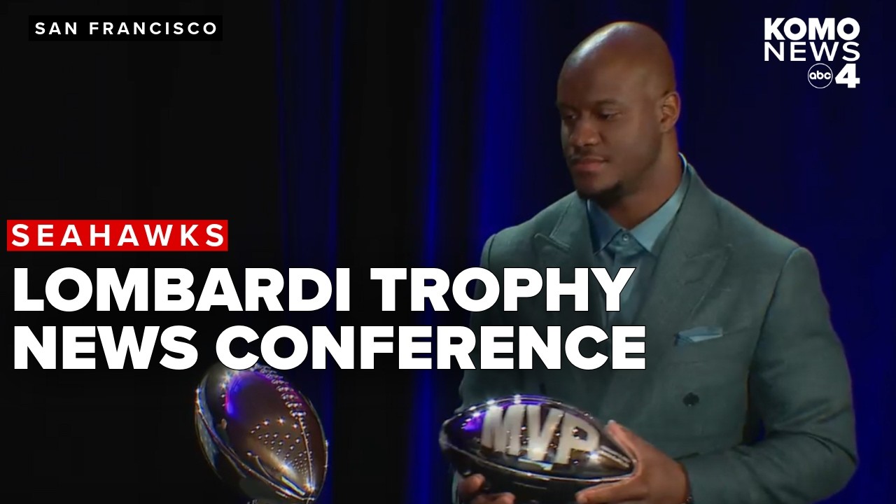 Lombardi Trophy news conference
