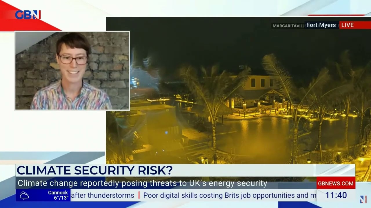 Dr Maya Singer Hobbs on GB News discussing climate tipping points
