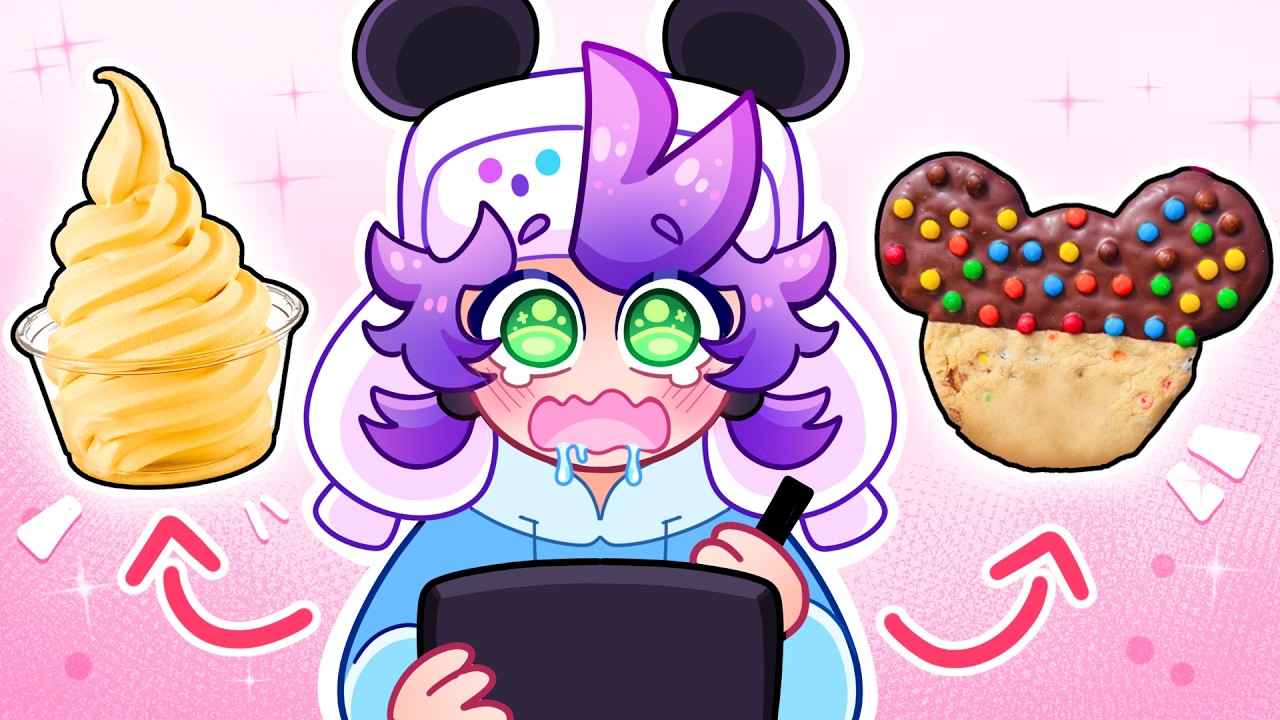 Drawing EVERYTHING I ate at DISNEYLAND!