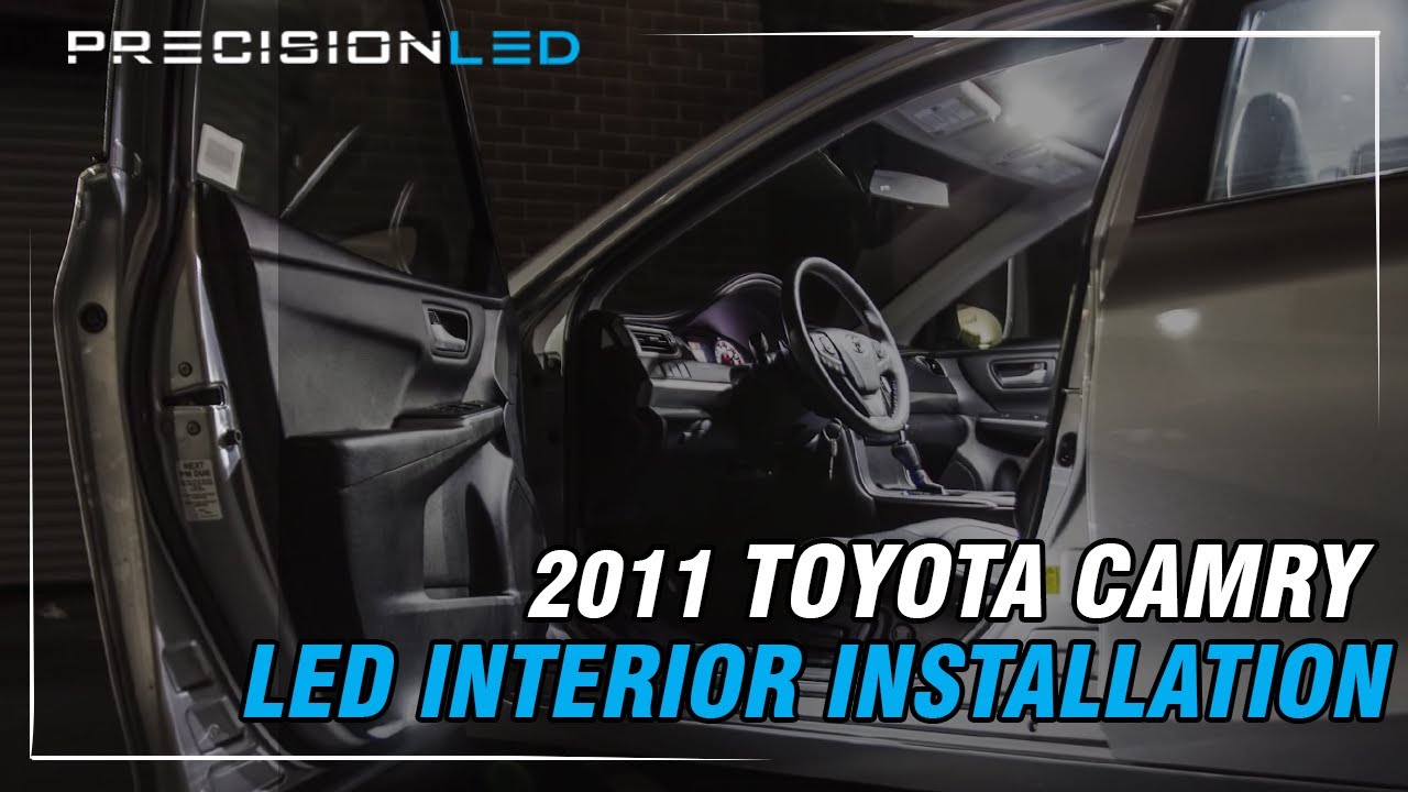 Toyota Camry LED Interior How To Install - 2011+