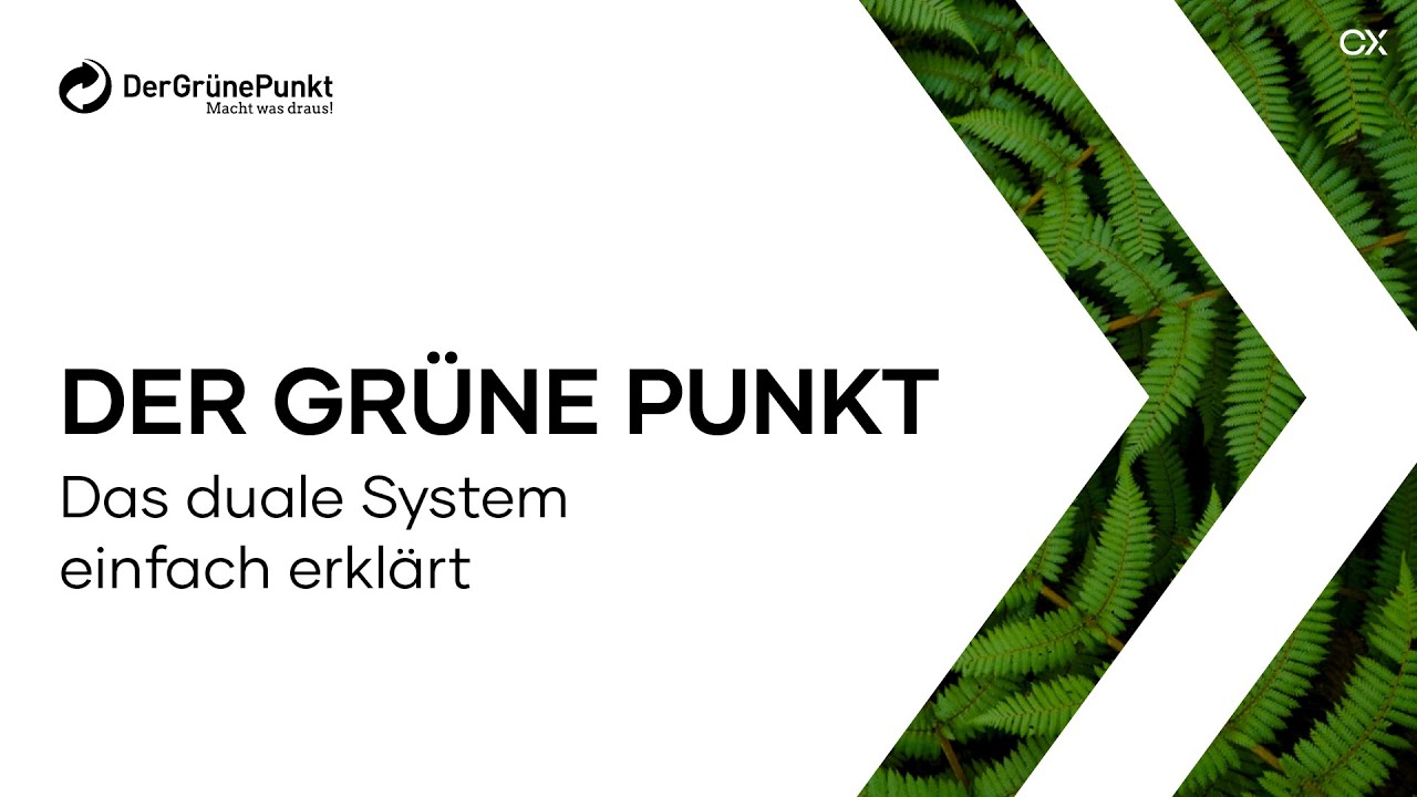 Der Grüne Punkt und das Duale System einfach erklärt | CONCEPT X