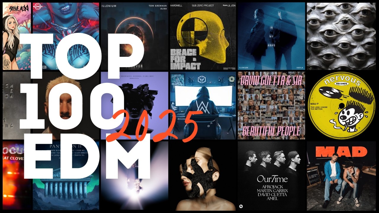 Top 100 Best EDM Songs of 2025 - EDM Rewind 2025  |  EC HD