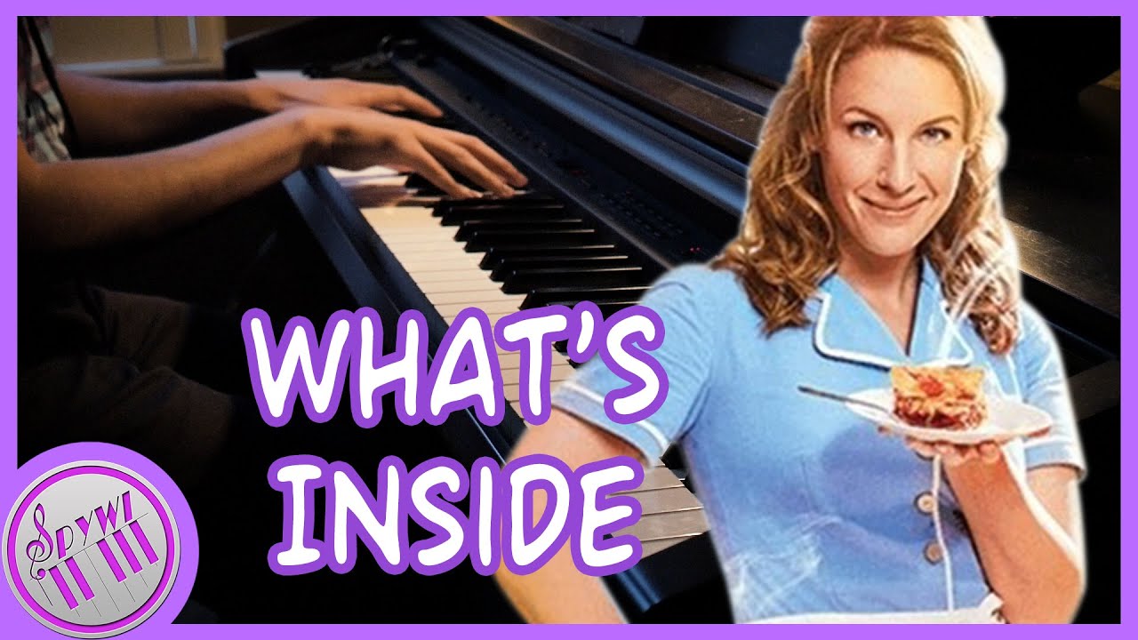What's Inside (Jesse Mueller) - Waitress The Musical | Piano Karaoke Instrumental by Spywi