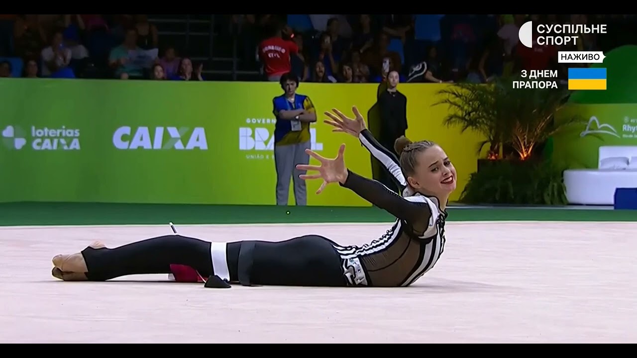 Taisiia Onofriichuk Ribbon AA 29,750 - World Championships Rio de Janeiro 2025