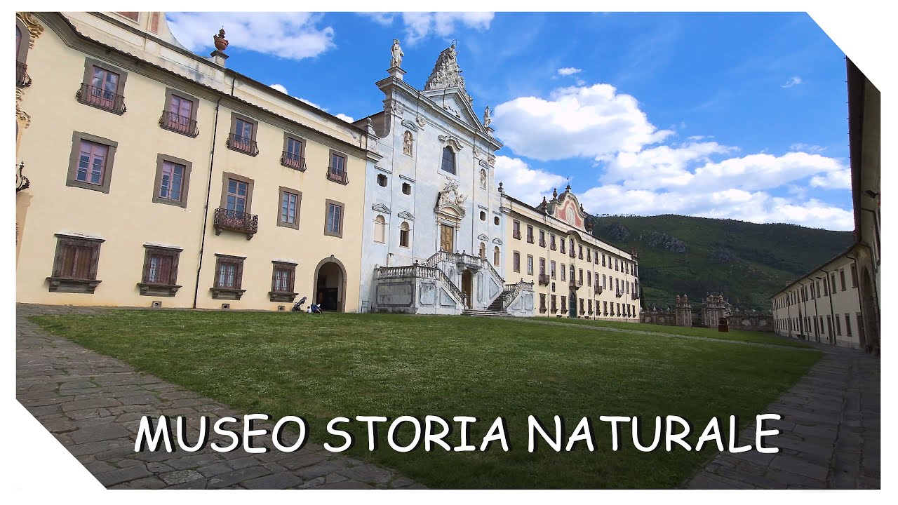 Museo di Storia Naturale  - Calci - Pisa - 4K - Walking Tour