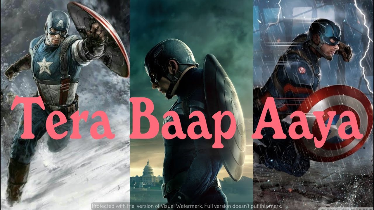 Captain america version | Tera Baap Aaya  | Farhad Bhiwandiwalla | Commando 3