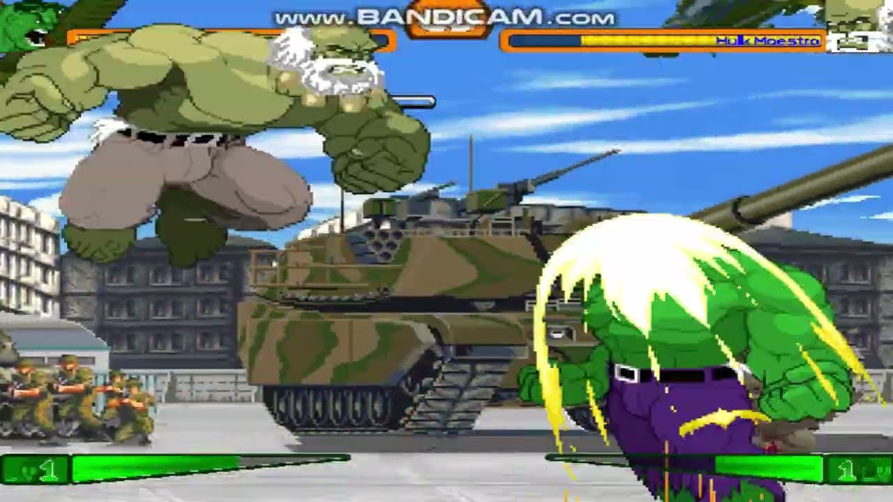 MG026 MUGEN Request Battle #93: Hulk (Me) vs. Hulk Maestro (Requested by Cicera Nunez)