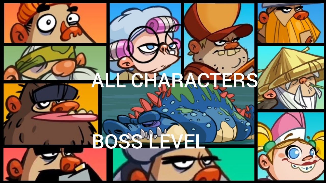 Swamp attack 2 / All Characters In Boss Level (Level 50) Gameplay