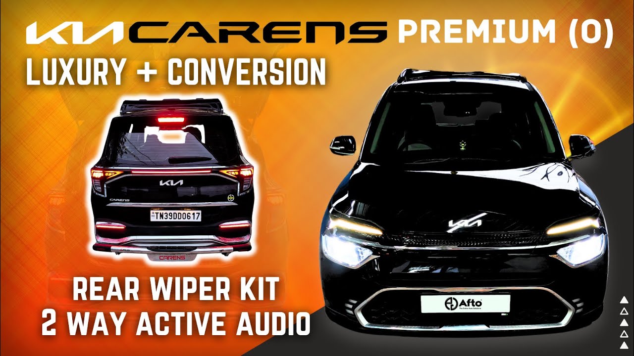 KIA CARENS PREMIUM (O) ~ LUXURY+ CONVERSION