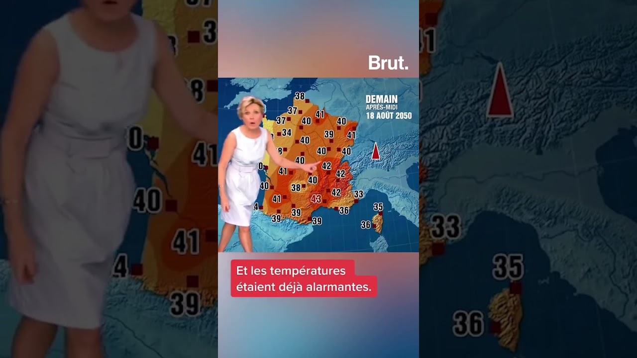 M&eacute;t&eacute;o-France vient de r&eacute;actualiser sa m&eacute;t&eacute;o pr&eacute;vue pour ao&ucirc;t 2050
