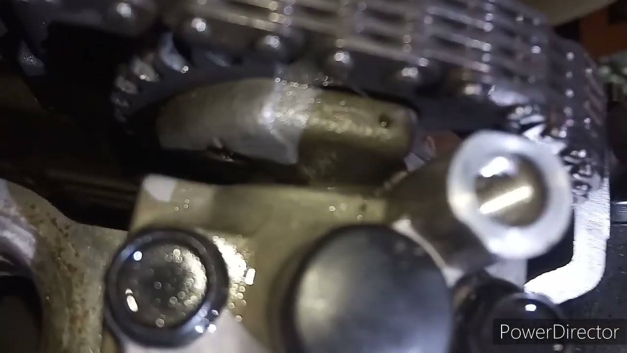 Установка меток ГРМ на Yamaha TDM 900