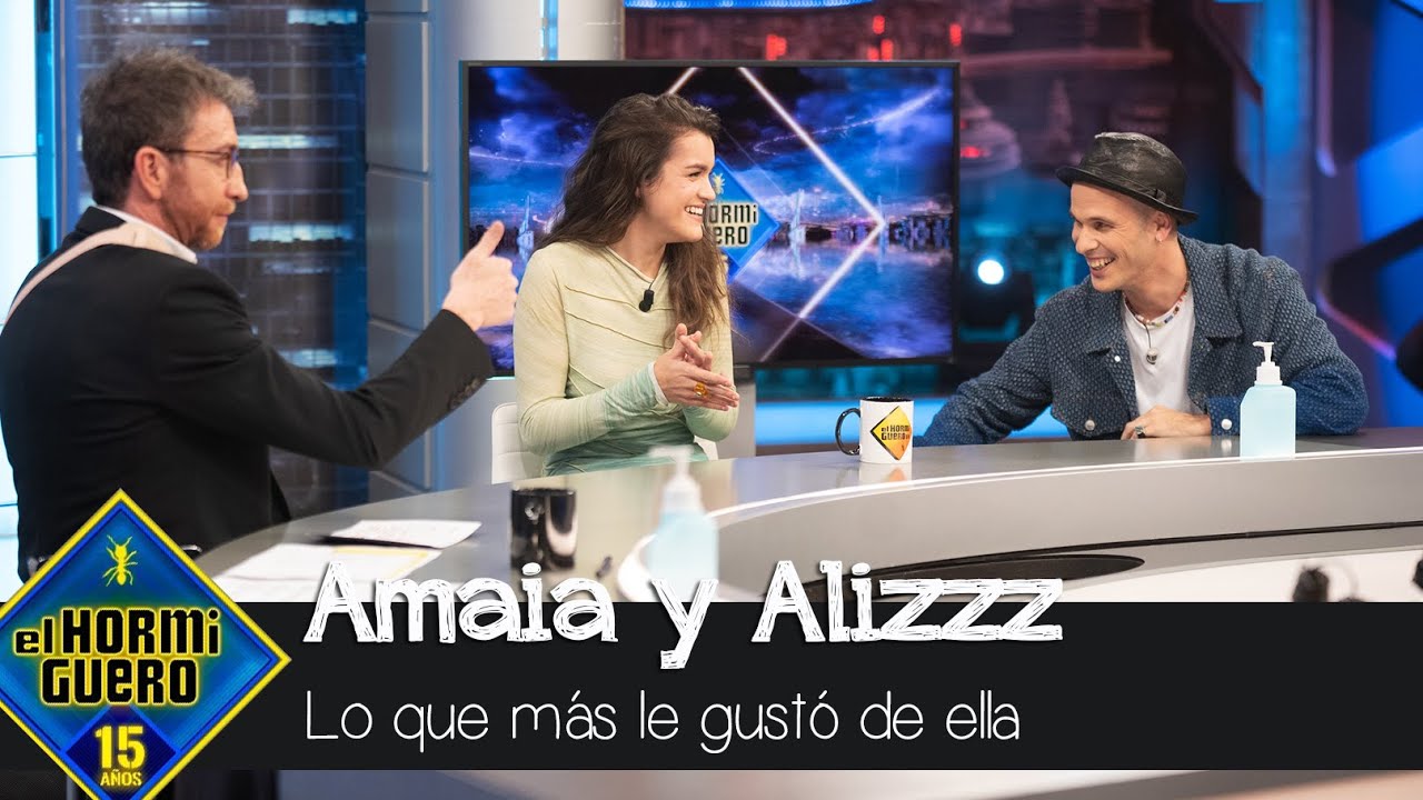 Alizzz confiesa lo que más le gustó de Amaia: 