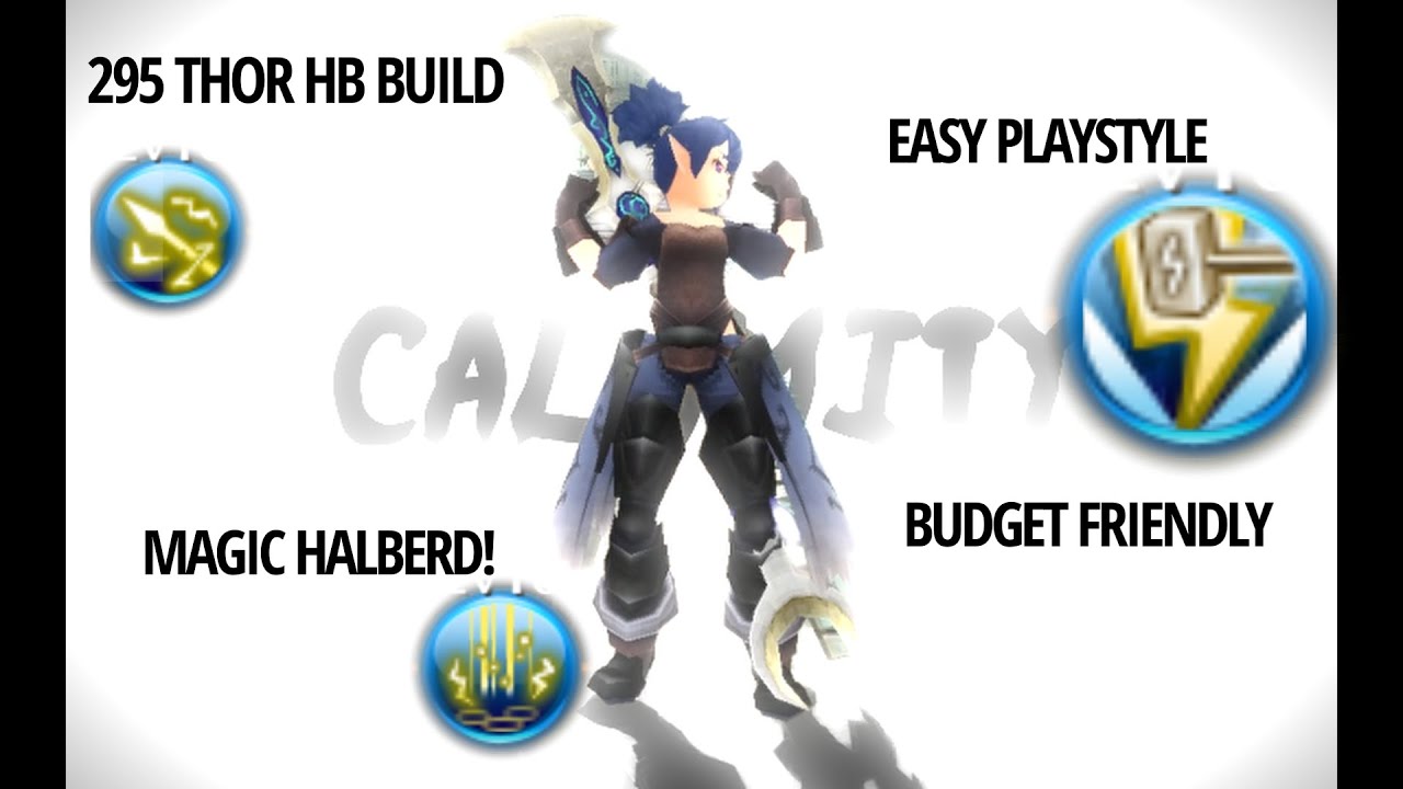 ToramOnline - NEW LV 295 THOR MAGIC HALBERD BUILD - DEAL EXTREME DAMAGE
