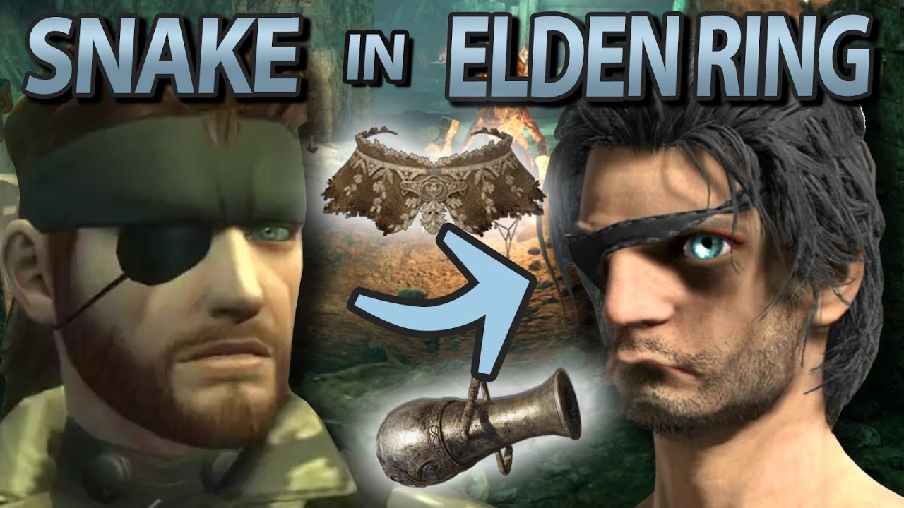 Is Solid Snake Effective at Stealth and Climbing Ladders in Elden Ring?