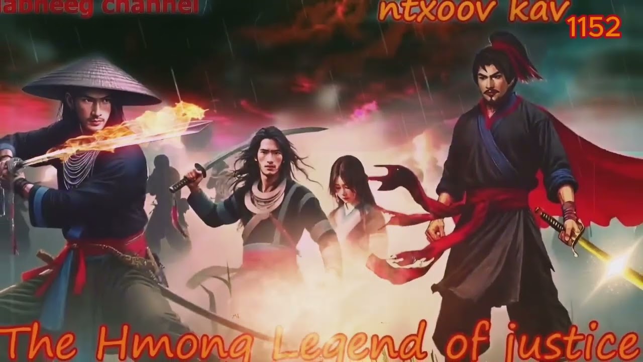 Ntxoov kav The Hmong Legend Part 1.152 - Yawg Liaj Nrob - Sword fighter for justice