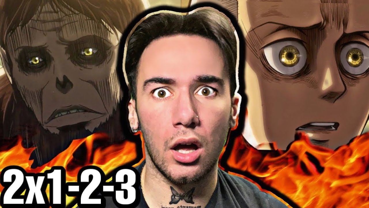 THE BEAST TITAN !? - ATTACK ON TITAN 2x1, 2x2, 2x3 (REACTION)