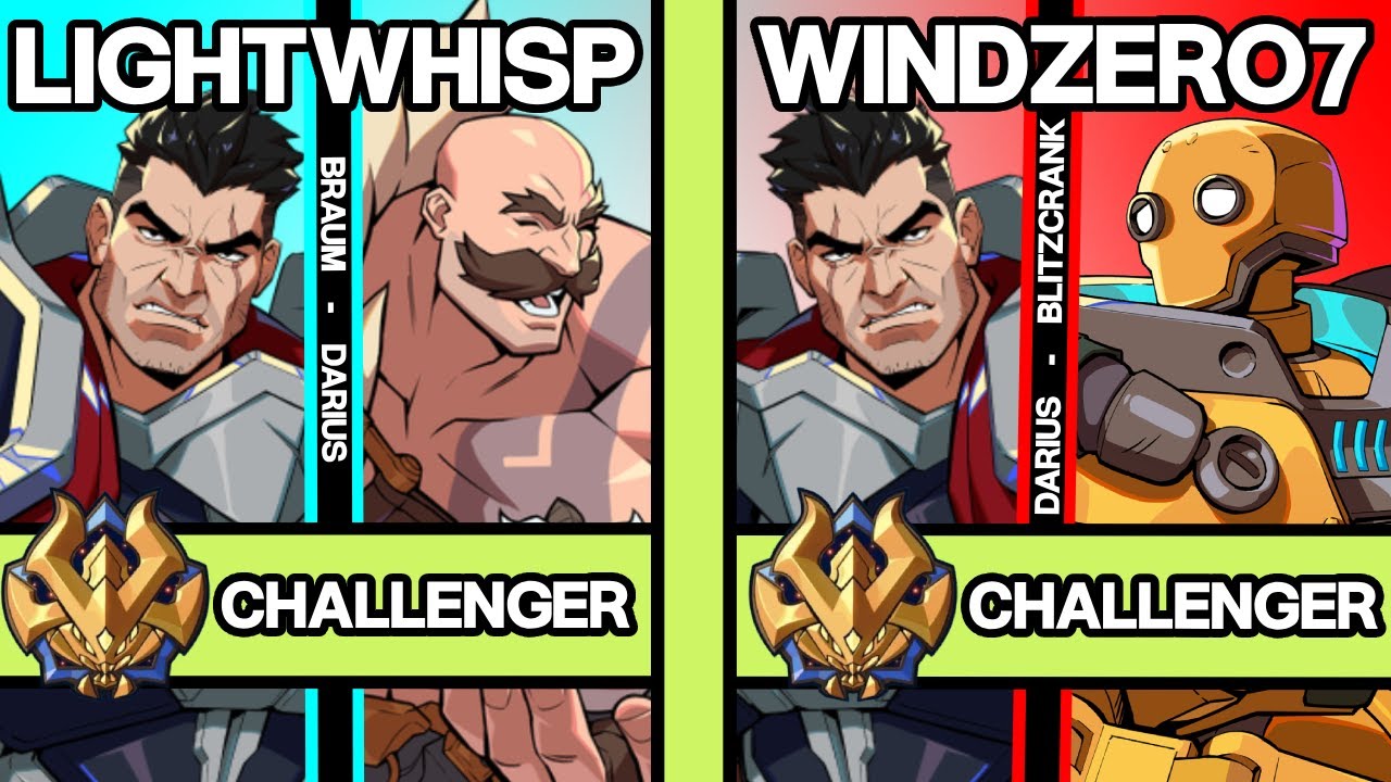 2XKO ▰ LIGHTWHISP (Braum-Darius) vs WINDZERO7 (Darius-Blitzcrank) ▰ 2XKO Pro Replays