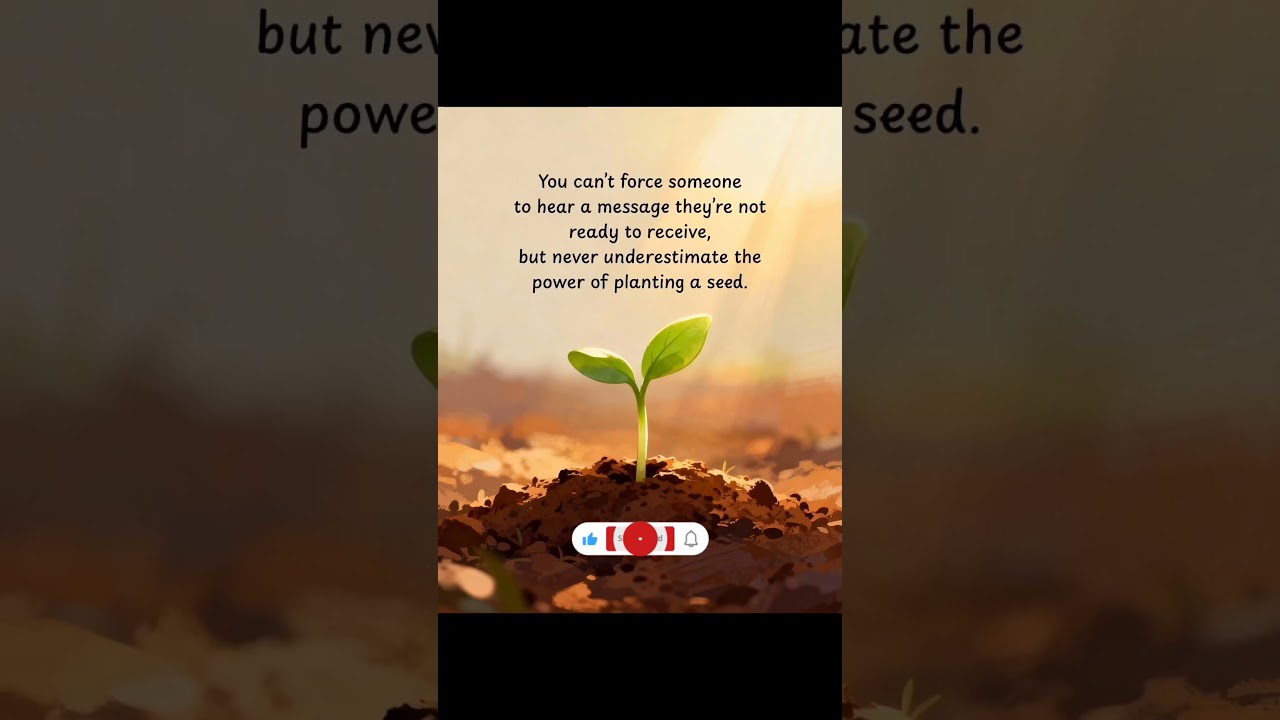 "You Can’t Force This… But It Changes Everything 🌱"