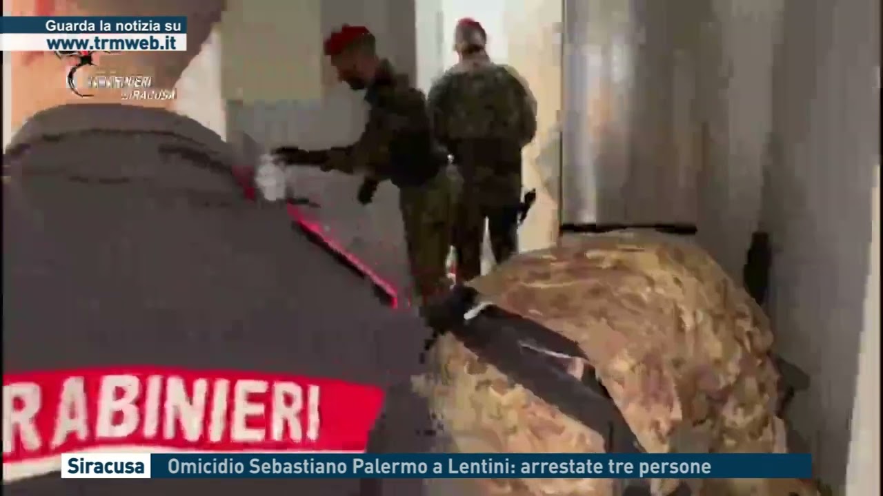 Siracusa - Omicidio Sebastiano Palermo a Lentini: arrestate tre persone