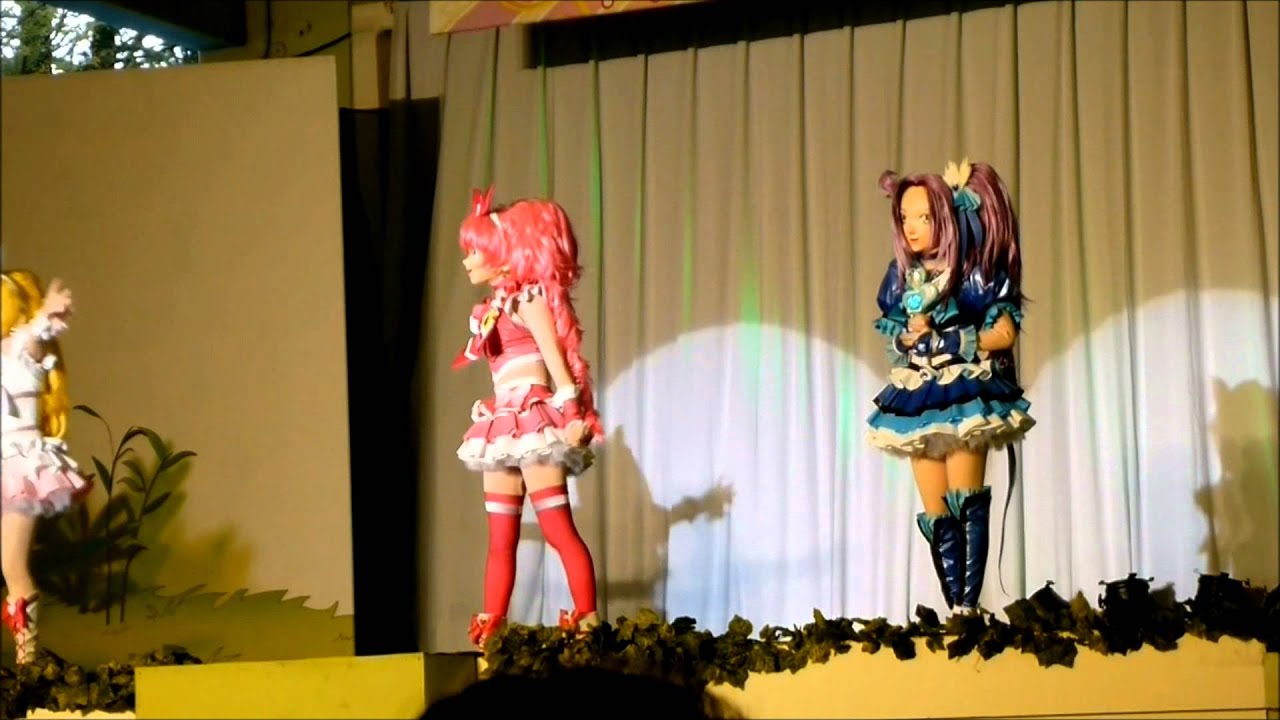 （HD）スイートプリキュア♪ショー(キュアミューズ登場編)【前編】