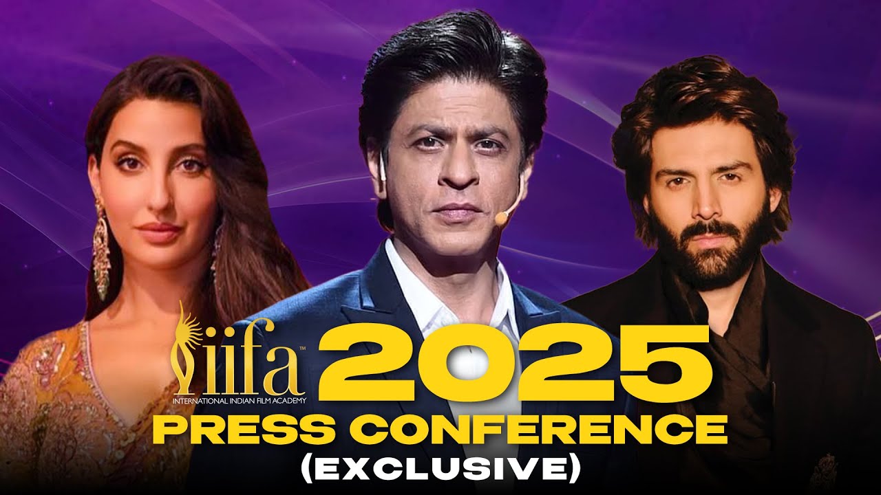 Presenting IIFA 2025! | Press Conference | Shah Rukh Khan | Kartik Aaryan | Nora Fatehi
