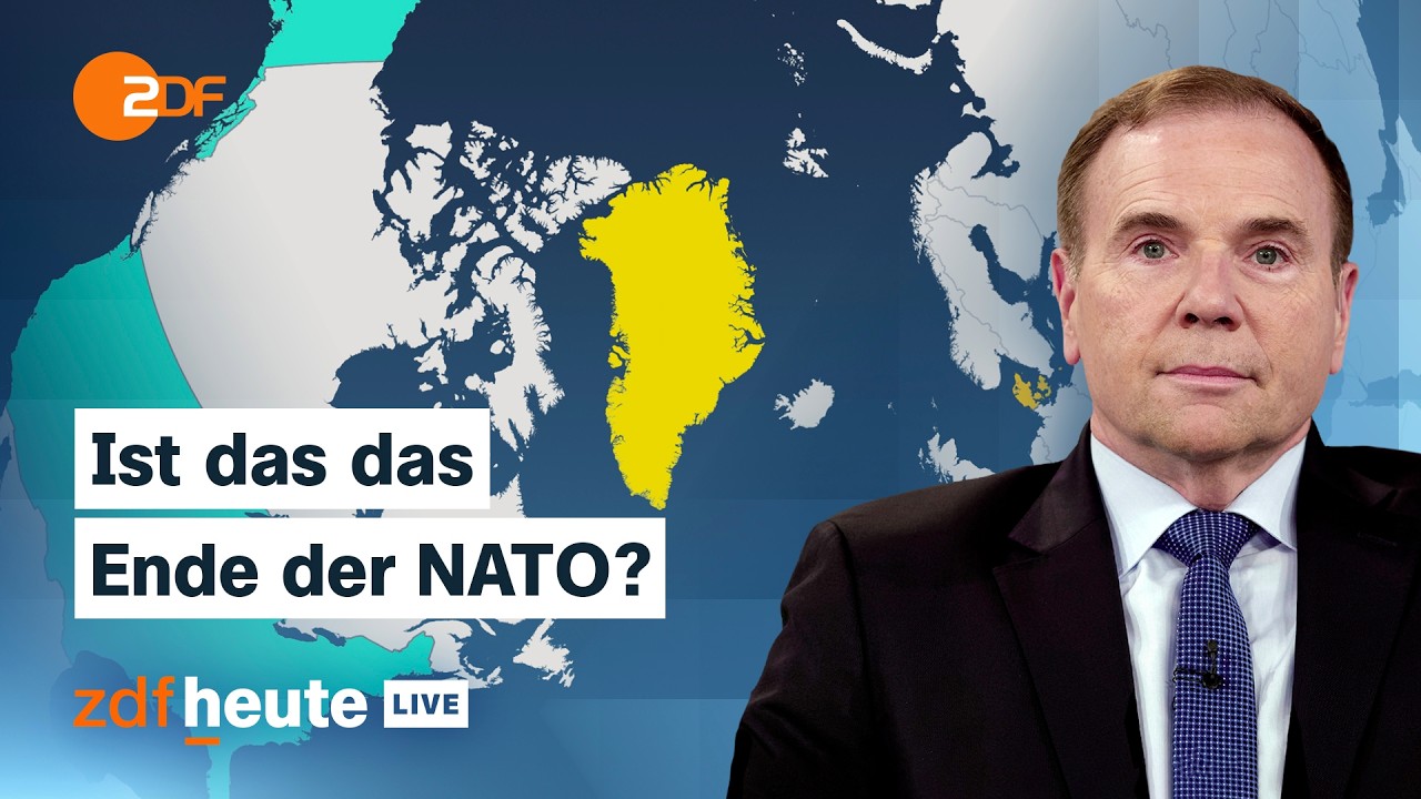 Was mit der NATO passiert, wenn Trump Grönland angreift | Ex-US-General Hodges bei ZDFheute live