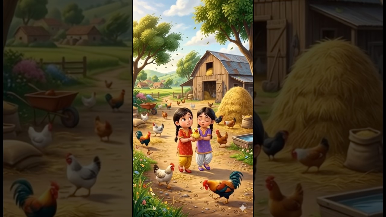 Cutest Rescue Ever! Girls Save a Baby Chick 🐥💕