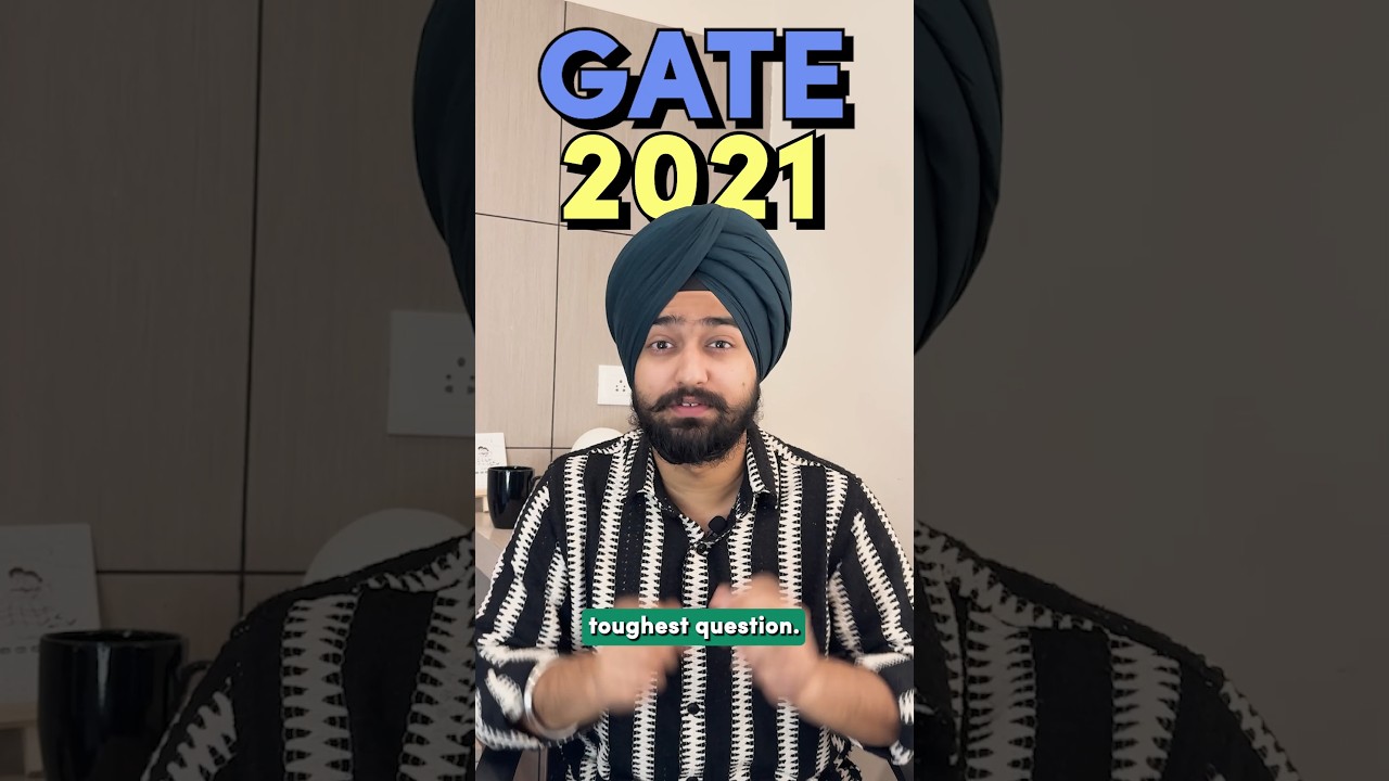 Can you solve this GATE 2021 Question?