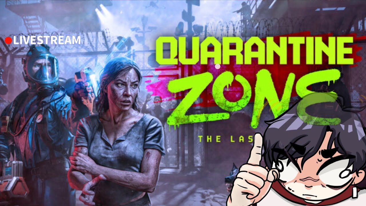 Got hired to work in a  ZOMBIE Quarantine Zone...  | First Playthrough!! | ENVtuber | 📷 